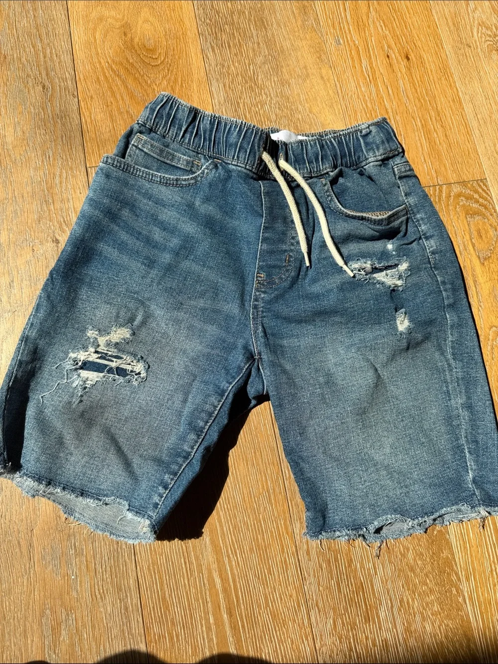 OLD NAVY - Kids Distressed Pull-On Shorts 3 pairs